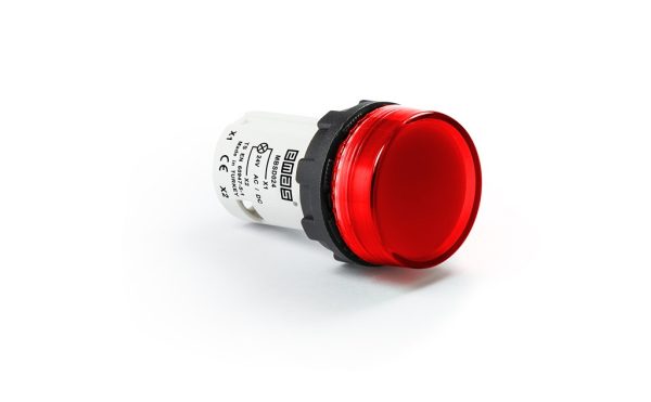 Emas MBSD024K | Rood | LED Monoblock  | 24VAC/DC