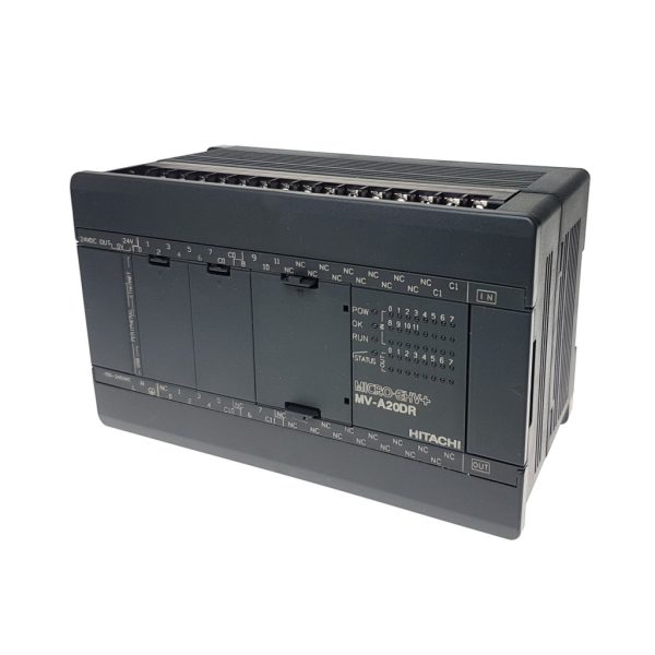 Hitachi MV-A20DR | PLC | 12 Ingangen | 8 Relais uitgangen | 230V